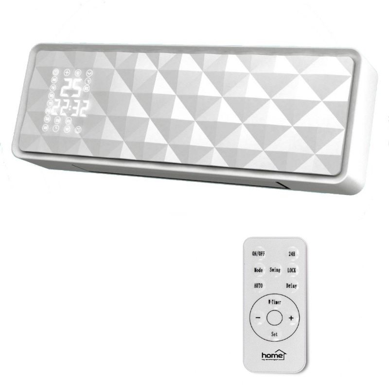 Aeroterma smart 2000W, 2 trepte incalzire, control smartphone si telecomanda, protectie supraincalzire - imagine 6
